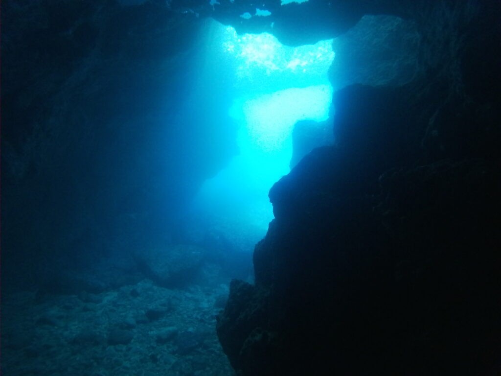 Image de l'intérieur de la grotte