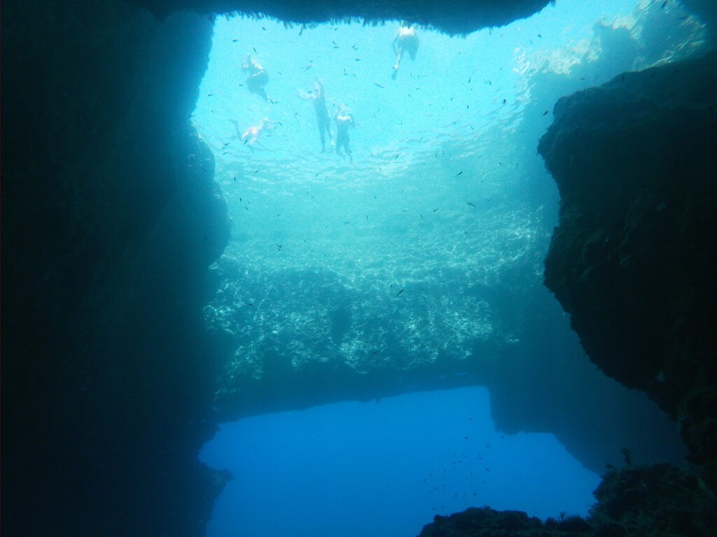 Image de l'intérieur de la grotte