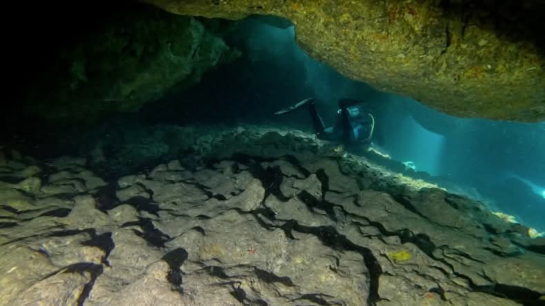 Photo de la grotte de Ghar Lapsi