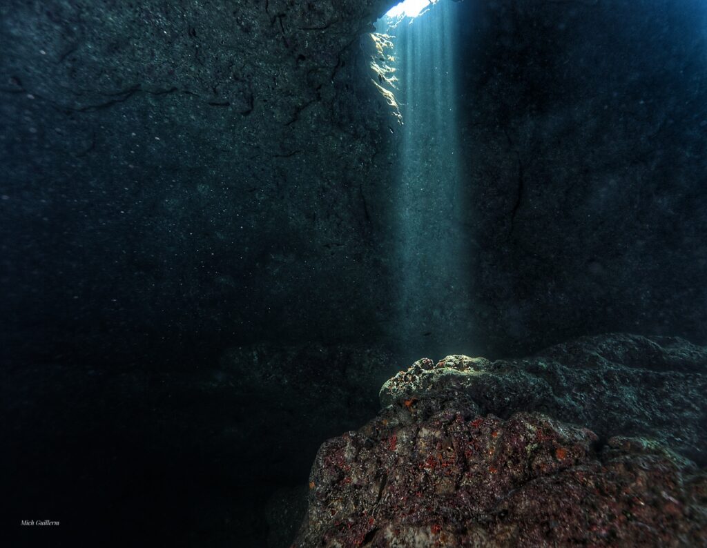 Photo de la grotte intérieure
