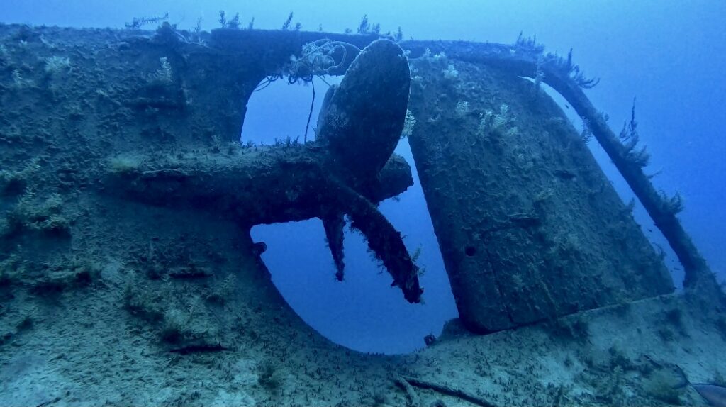 Photo de l'hélice du Xlendi